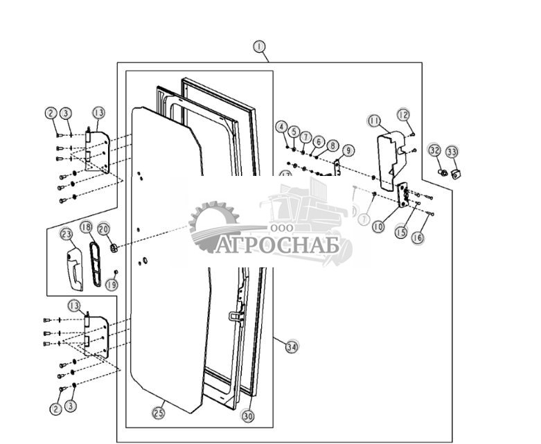 Двери кабины и защелки ( - 147616) - ST26387 231.jpg
